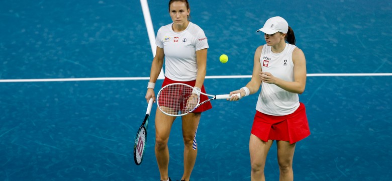Świątek i Kawa prowadziły 5:1. Koszmar Polek w Billie Jean King Cup