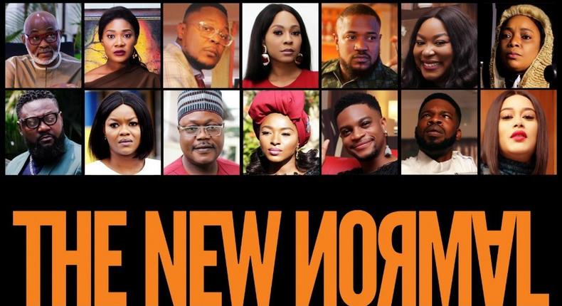 RMD, Mercy Johnson, Bimbo Akintola, Femi Jacobs & more team up for The New Normal, must see trailer!