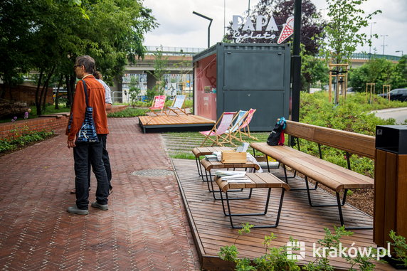 Ogród Kasztanowy już otwarty. To nowy park kieszonkowy w Krakowie