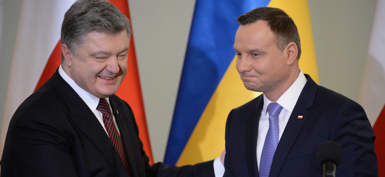Andrzej Duda podczas spotkania z Petro Poroszenko: cały czas stoimy przy Ukrainie