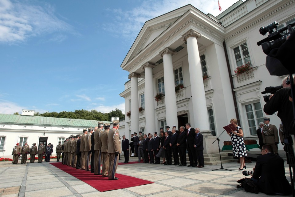 Wręczenie odznaczeń i nominacji generalskich