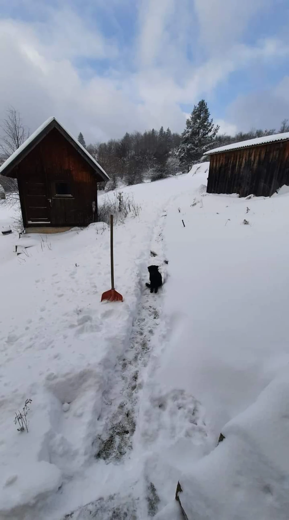 Na Murtenici je palo 25 centimetara snega