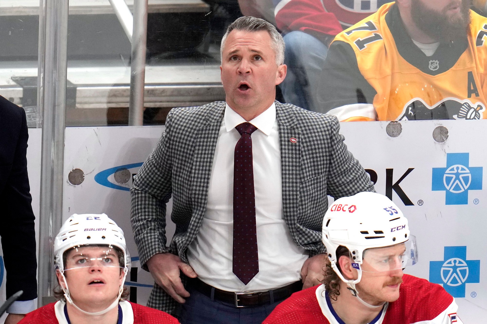 Tréner Montrealu Canadiens Martin St. Louis.