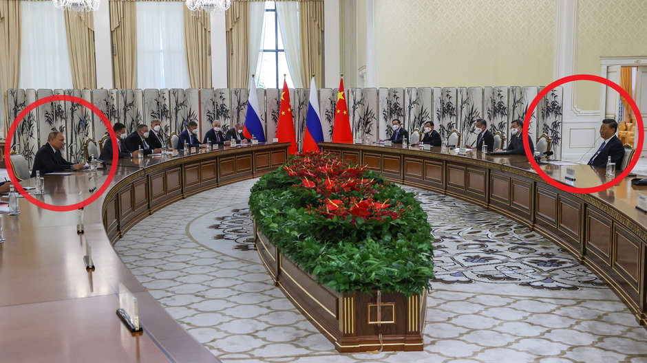 Władimir Putin spotkał się z Xi Jinpingiem w Uzbekistanie