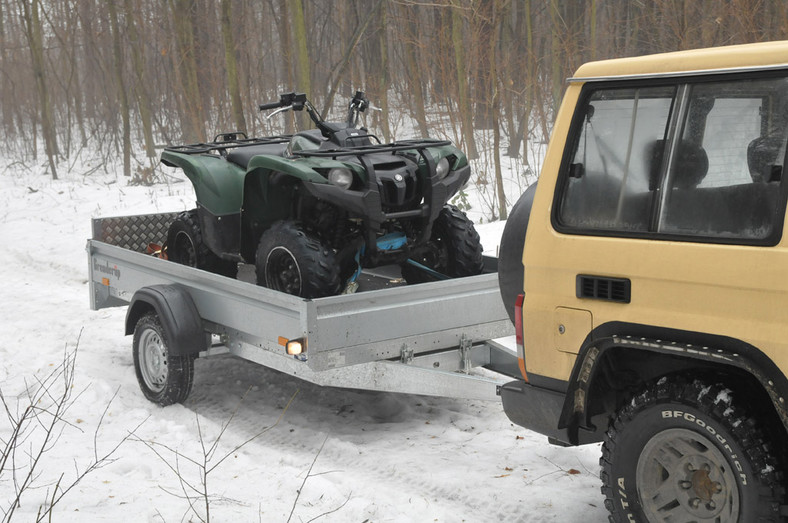 Brenderup ATV-2: przyczepa idealna do transpotu quada