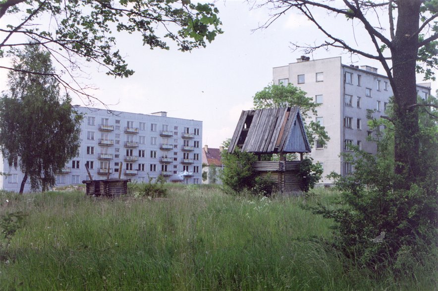 Kłomino, miasto widmo. Zdjęcie archiwalne, 1993