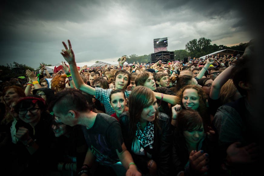 Coke Live Music Festival 2012 - publiczność (fot. Monika Stolarska / Onet)