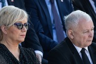 Julia Przyłębska i Jarosław Kaczyński