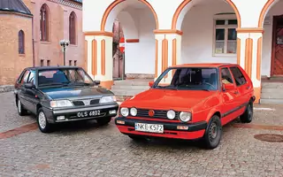 FSO Polonez kontra VW Golf II — bestsellery lat 90.