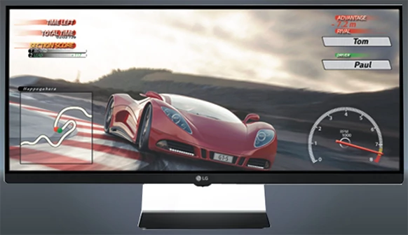 LG 34UM67 - 34-calowy monitor dla graczy, który słabo nadaje się dla graczy