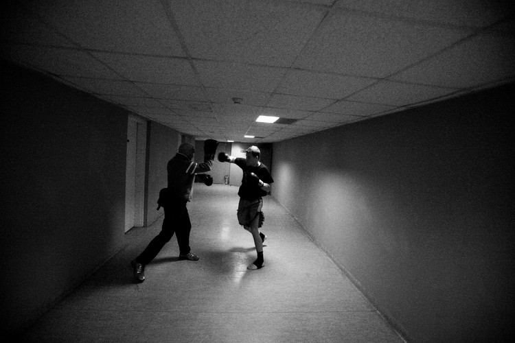 Rozgrzewka. Trema przed walką potrafi zjeść najtwardszego zawodnika