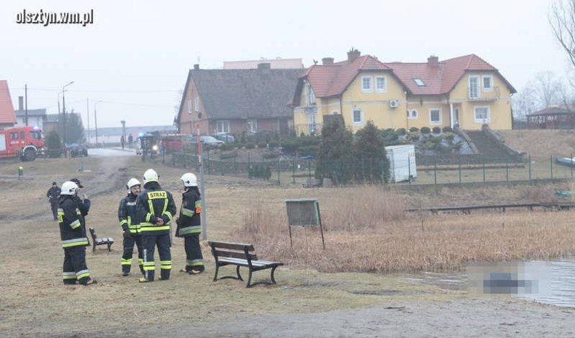 Ciało wyłowione z dna jeziora Bartąg