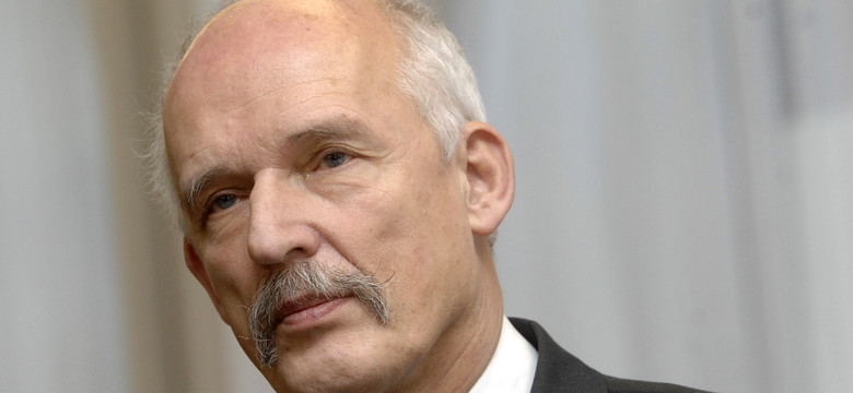 Korwin-Mikke: "Spier..." - to język władzy