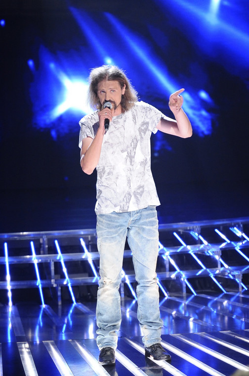 Gienek Loska w programie "X Factor"