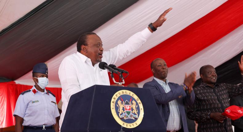 President Uhuru Kenyatta spoke on Wednesday after he commissioned the refurbished Nakuru Railway Station and addressed residents.