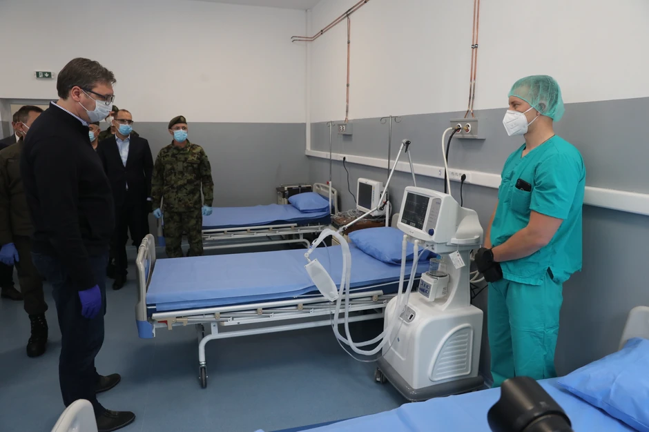 Vučić u VMC Karaburma