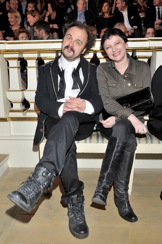 Arkadiusz Jakubik i Agnieszka Matysiak na gali 'Złote Kaczki 2012'