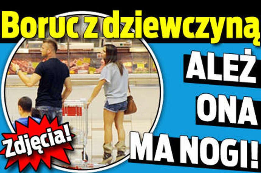 Boruc z dziewczyną. ALEŻ ONA MA NOGI! Zdjęcia