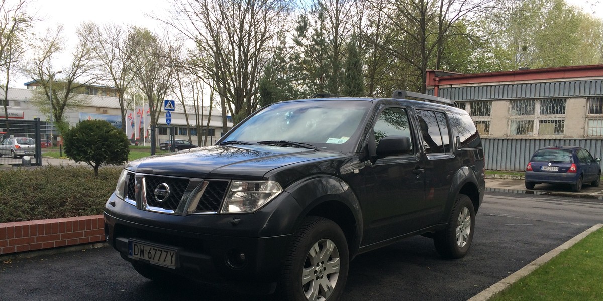 Nissan Pathfinder Urzędu Miasta Wrocław