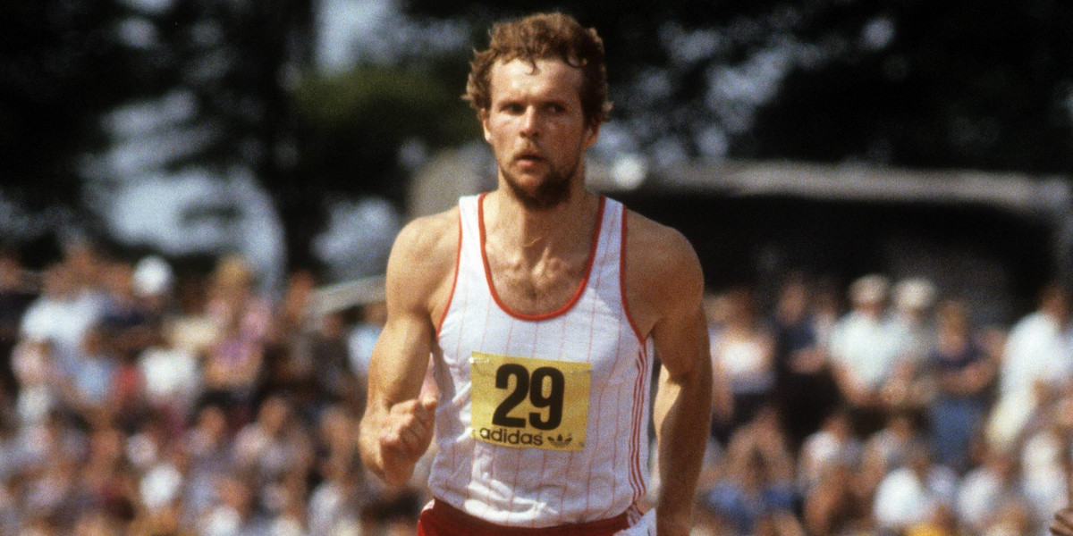 Marian Woronin był czołowym sprinterem świata na przełomie lat 70-tych i 80-tych.