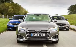 Audi A4 kontra BMW serii 3 i Volvo S60 