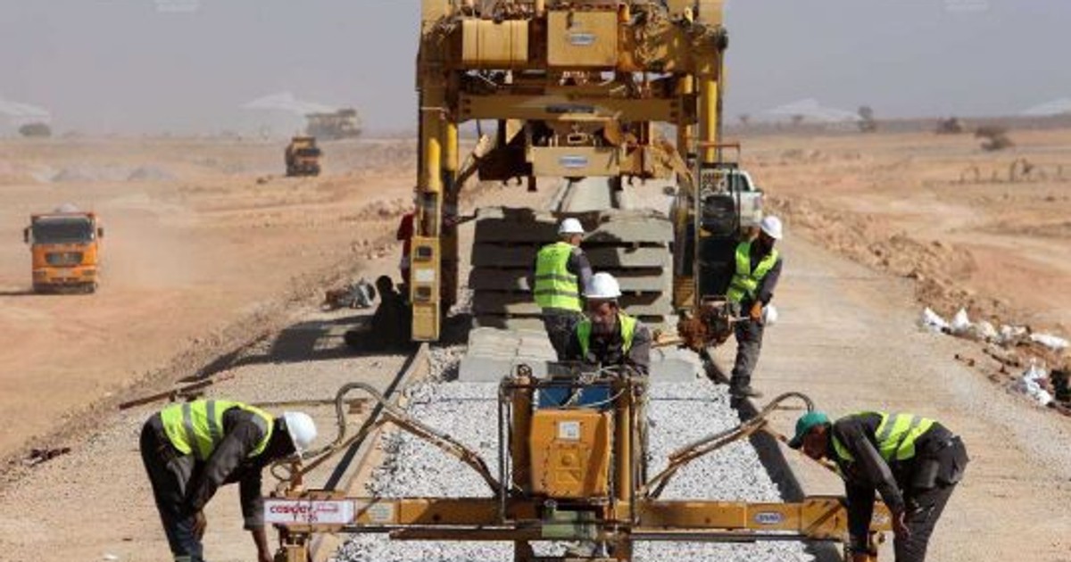 China-backed project delivers Africa’s first heavy-haul desert railway