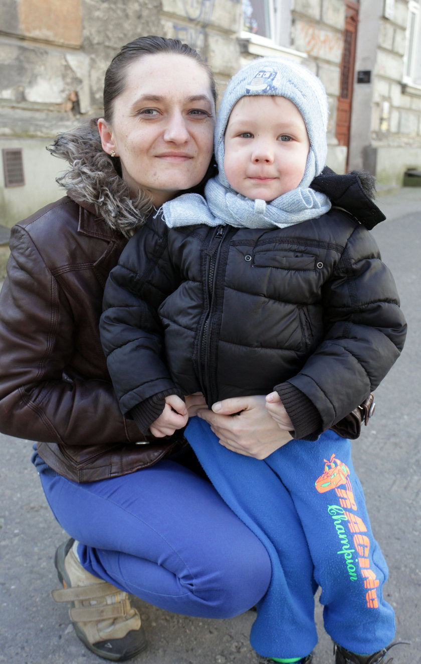Anna Tyborska (40 l.), mama Leona (3,5 r.)