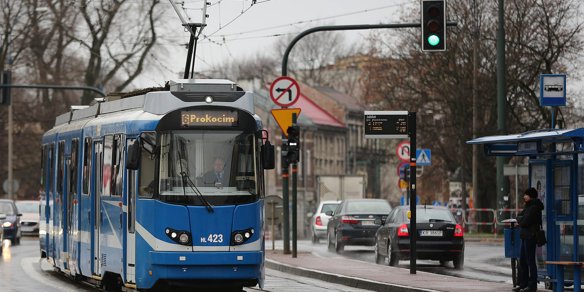 Tramwaje nie kursują na Salwator