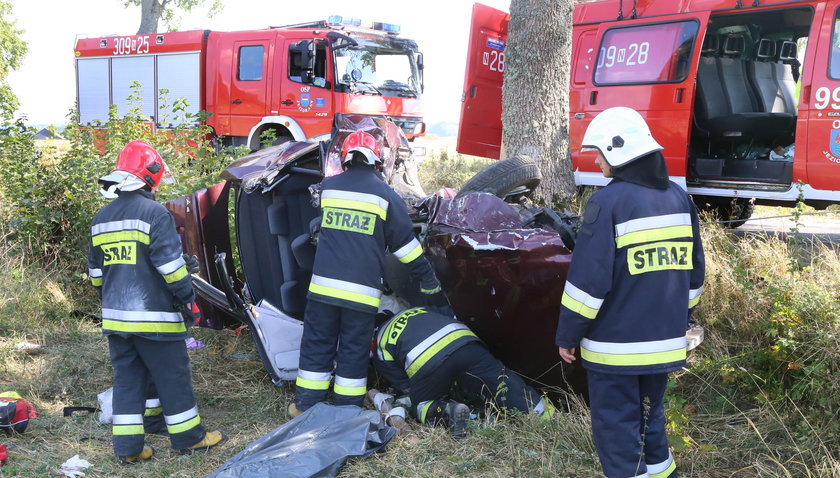 Wypadek wydarzył się pod Olsztynem