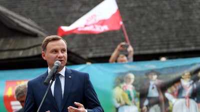 SUCHA BESKIDZKA PREZYDENT ANDRZEJ DUDA WIZYTA