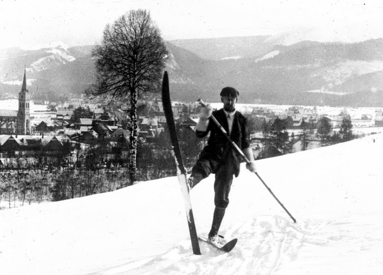 Mieczysław Karłowicz na Gubałówce, Zakopane