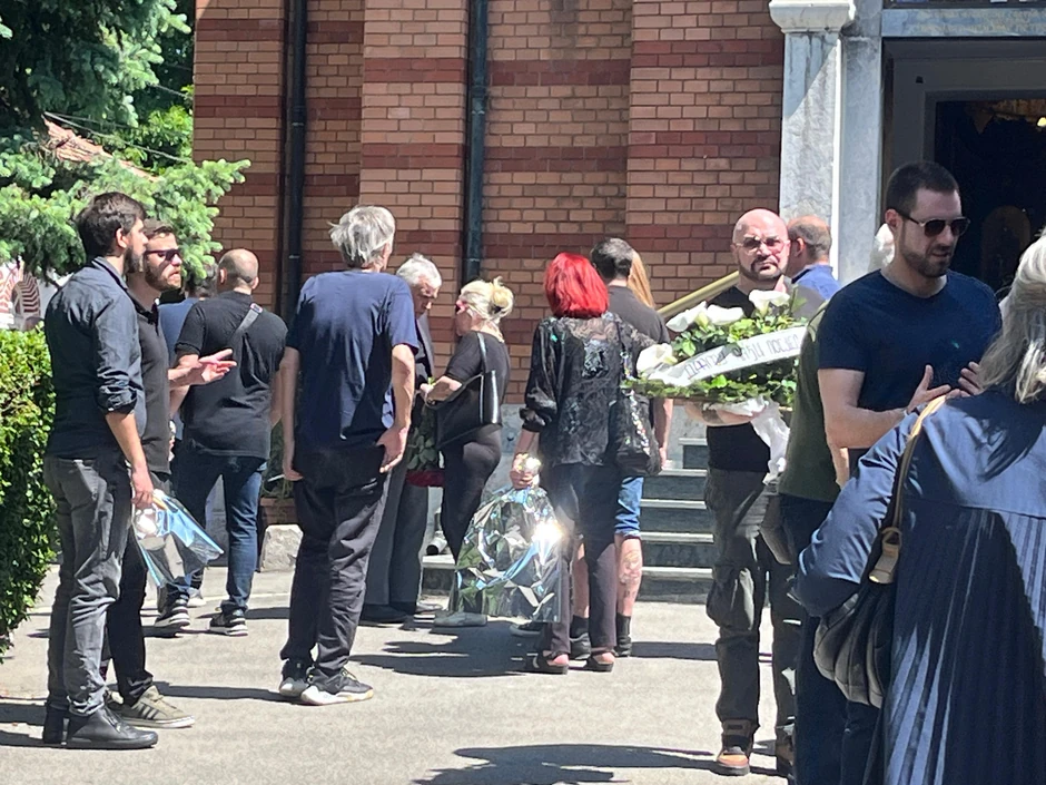 Sahrana Anđelke Milivojević Tadić