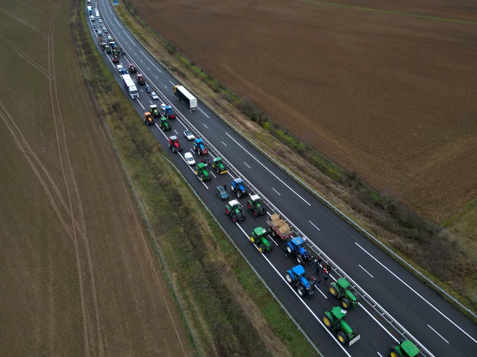 Protest poljoprivrednika u Holandiji