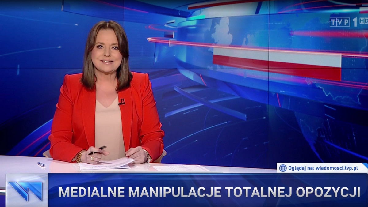 "Wiadomości" TVP atakują dziennikarzy TVN po protestach o "wolne media"