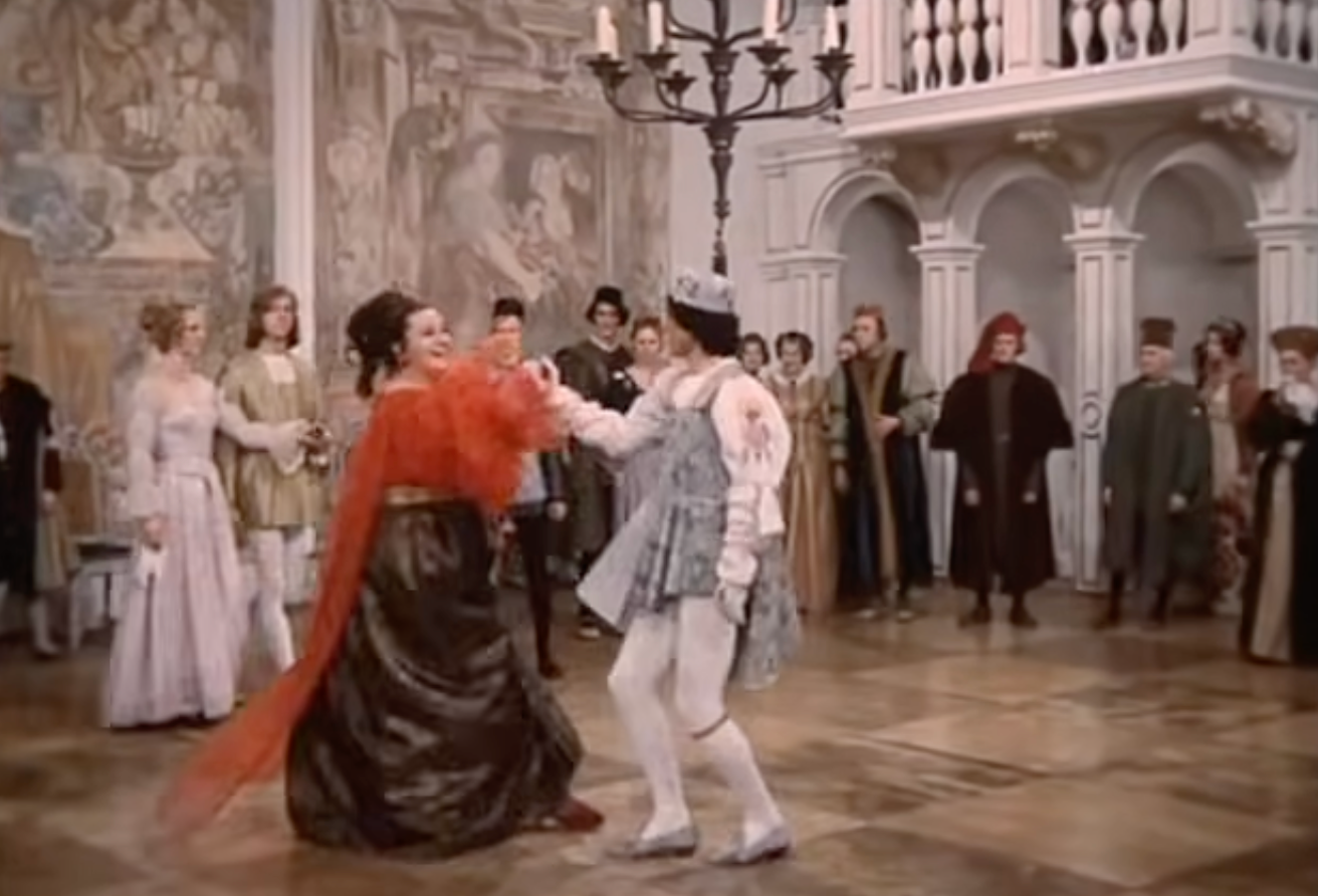 Helena Růžičková v Troch orieškoch pre Popolušku.