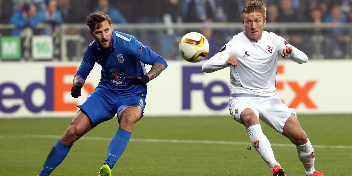 05.11.2015 LECH POZNAN - ACF FIORENTINA LIGA EUROPY PILKA NOZNA