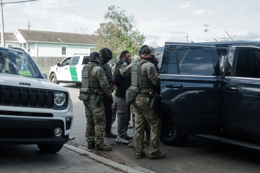 hapšenje imigranata u Nju Orleansu