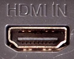Tak wygląda cyfrowe gniazdo HDMI - jeżeli twój telewizor jest w nie wyposażony, możesz je wykorzystać do podłączenia cyfrowego zewnętrznego tunera DVB-T2.