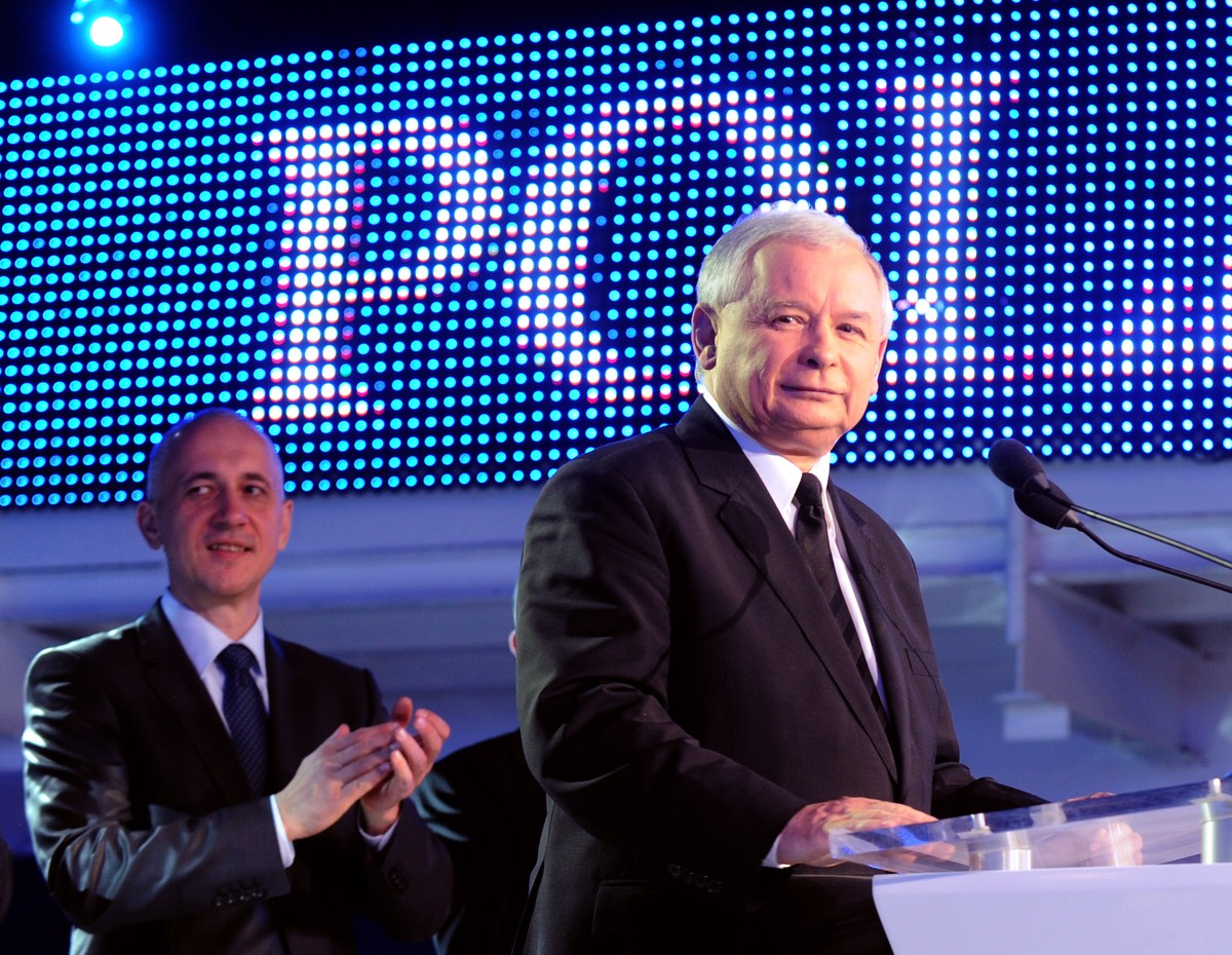 Joachim Brudziński i Jarosław Kaczyński