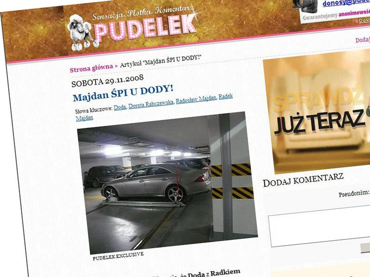 Majdan śpi u Dody