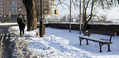 Śniegowa breja na gdańskich chodnikach!