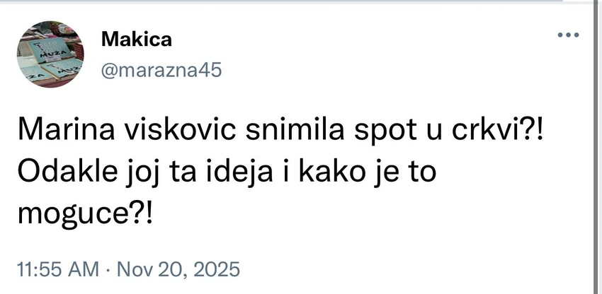 Tviter se usijao zbog spota Marine Visković
