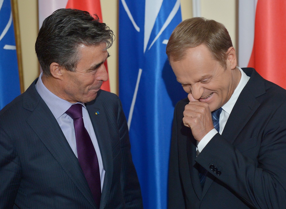 Donald Tusk i Anders Fogh Rasmussen