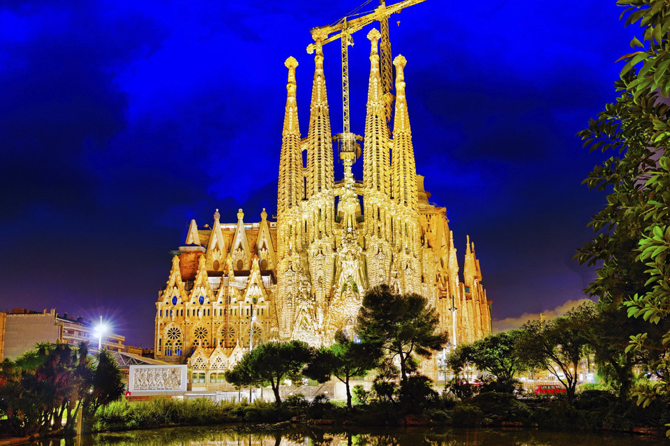5. Sagrada Familia, Hiszpania