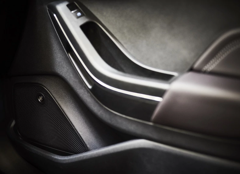Ford Fiesta z systemem B&O Play. W drzwiach zmieszczono 16 cm woofery, czyli głośniki średnioniskotonowe