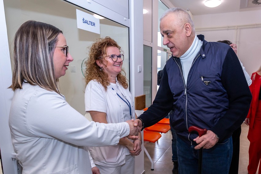 Gradonačelnik Stevan Bakić otvorio novoizgrađenu ambulantu na Paliću