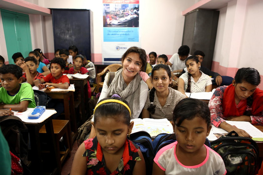Dominika Kulczyk pomaga w Indiach