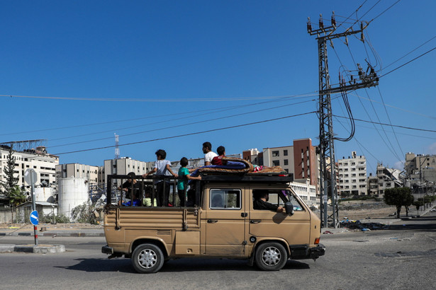 Ewakuacja ze Strefy Gazy