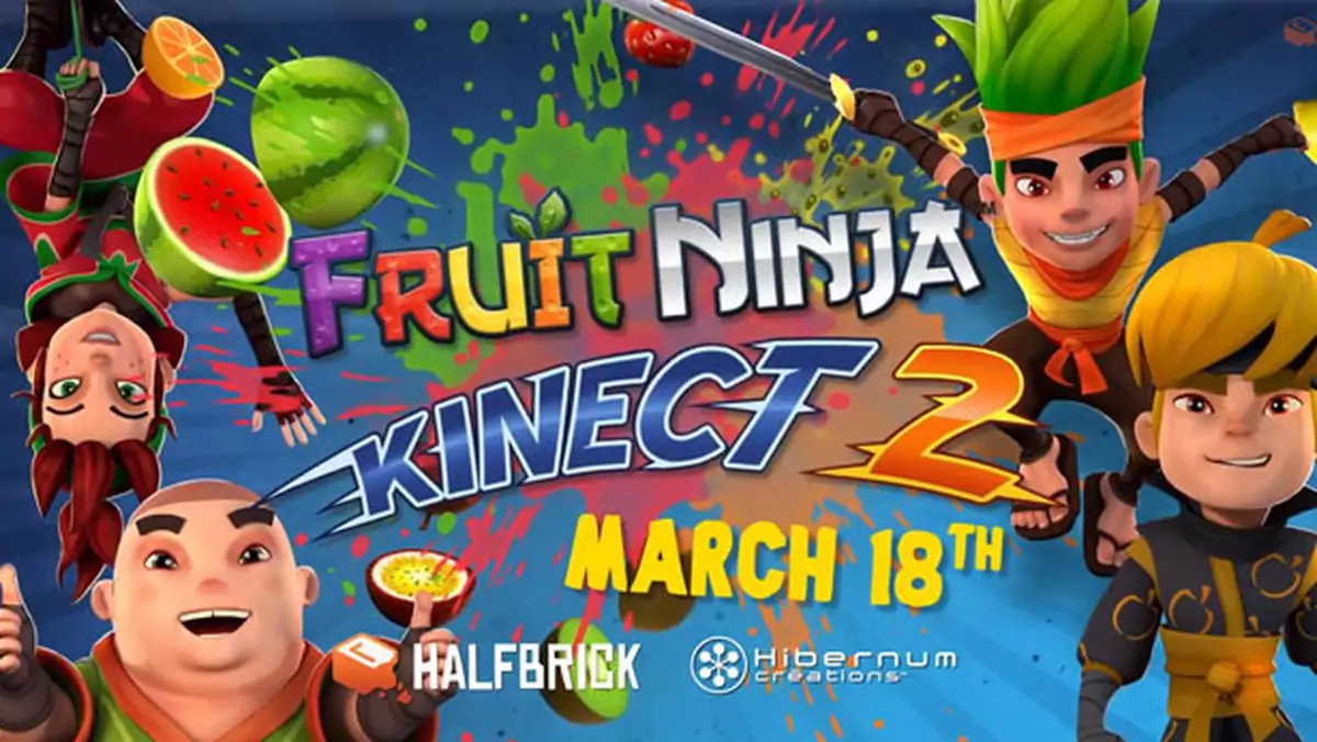 Fruit Ninja Kinect 2 już w przyszłym miesiącu na Xbox One, a już teraz szalony zwiastun tej produkcji