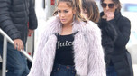Jennifer Lopez na planie filmu "Hustler"
